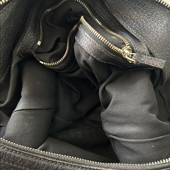 Authentic Gucci Black Hobo Bag with Bamboo Accents - Picture 13 of 15